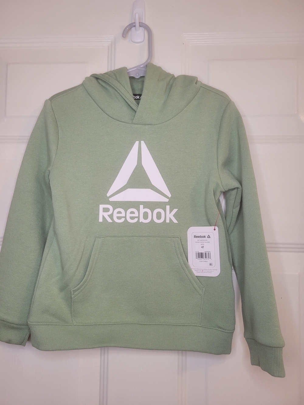 Reebok Kids' Sage Green Logo Hoodie - Picture 7 of 7
